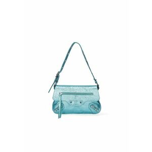 Geanta crossbody de piele cu tinte imagine