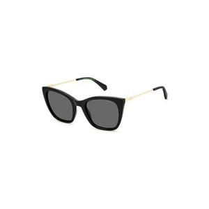 Ochelari de soare cat-eye cu lentile polarizate si rame metalice imagine