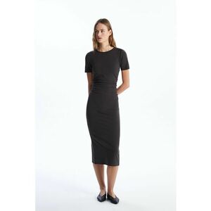 Rochie cu croiala bodycon si detalii drapate imagine