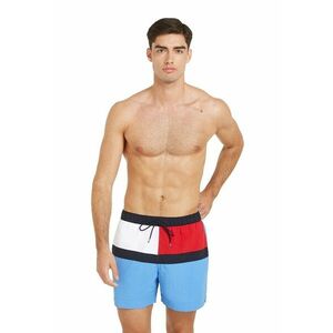 Pantaloni scurti de baie cu model colorblock imagine