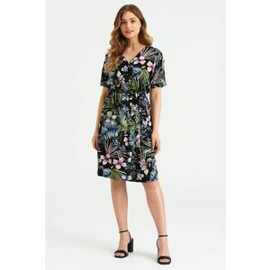 Rochie midi cu imprimeu floral 1 imagine