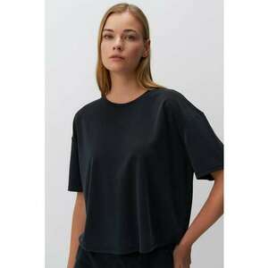 Tricou crop lejer din amestec de modal imagine