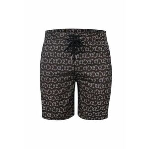 Pantaloni scurti de baie cu buzunare cu fermoar si model Dazzers 28989 imagine