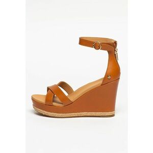 Sandale wedge de piele Ezrah imagine