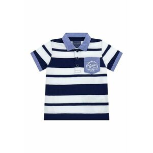 GUESS - Tricou polo cu model in dungi imagine