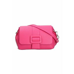 Geanta crossbody de piele cu clapa imagine