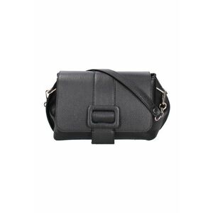 Geanta crossbody de piele cu clapa imagine