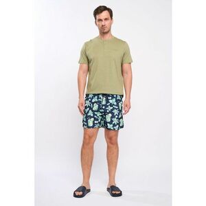 Pantaloni scurti de baie cu model tropical imagine