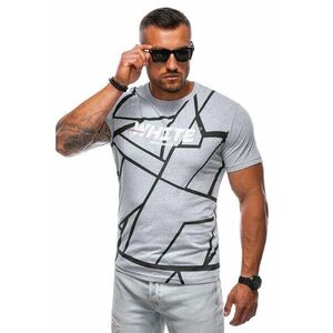 Tricou cu decolteu la baza gatului si model imagine