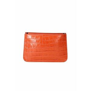 Geanta crossbody de piele cu aspect de piele de crocodil 25569 imagine