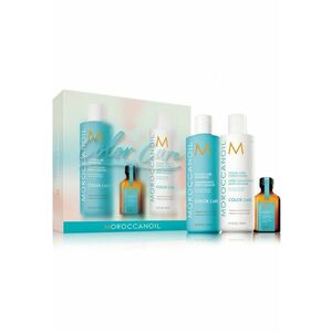 Color Care Spring Kit: Sampon pentru ingrijirea parului vopsit - 250 ml + Balsam pentru ingrijirea parului vopsit - 250 ml + Ulei tratament original - 25 ml + Lotiune de corp Fragrance Originale - 10 ml imagine