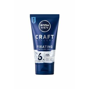 Gel de par Men Craft Stylers Fixating cu efect stralucitor pentru fixare foarte puternica - 200 ml imagine