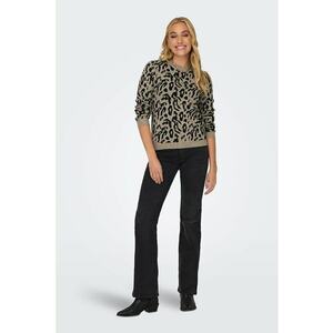 Pulover cu animal print imagine