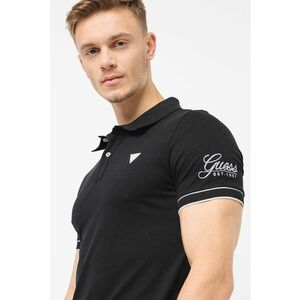 Tricou polo slim fit din pique imagine