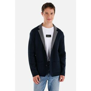 Cardigan tricotat fin cu buzunare laterale imagine