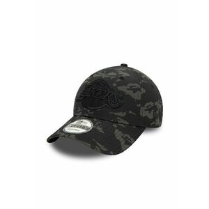 Sapca baseball cu model camuflaj si monograma 9Forty imagine