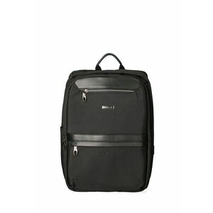 Rucsac unisex dreptunghiular cu buzunare frontale cu fermoar 175609 imagine