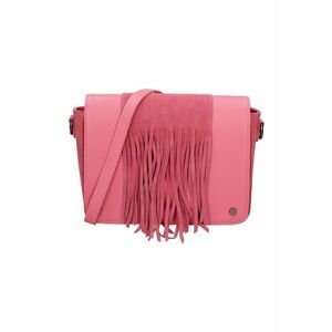 Geanta crossbody din piele cu franjuri imagine