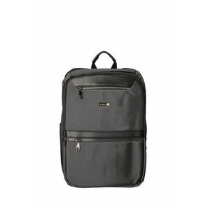 Rucsac unisex dreptunghiular cu buzunare frontale cu fermoar 175609 imagine