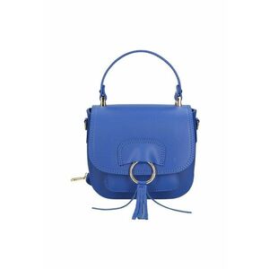 Geanta crossbody din piele cu clapa imagine