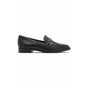 Pantofi loafer de piele cu detalii lant imagine