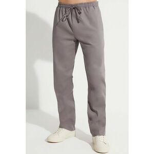 Pantaloni relaxed fit cu talie ajustabila imagine