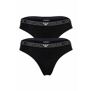 Set de chiloti tanga cu banda logo in talie Essential - 2 perechi imagine