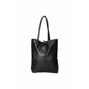 Geanta tote din piele cu model uni 168059 imagine