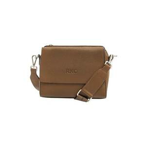 Geanta crossbody cu logo stantat imagine