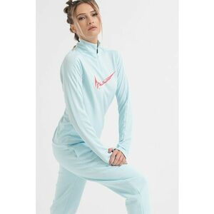 Bluza de trening cu tehnologie Dri-FIT si fenta cu fermoar - pentru alergare Swoosh imagine