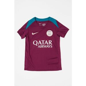 Tricou unisex cu detalii logo si garnituri contrastante pentru fotbal PSG imagine