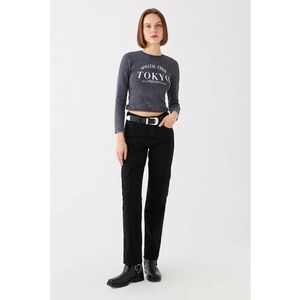 Bluza crop extra slim fit imagine