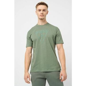 Tricou din bumbac cu decolteu la baza gatului pentru fitness imagine