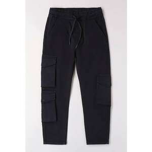 Pantaloni cargo cu snur in talie imagine