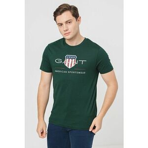 Tricou din bumbac cu model logo imagine