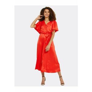 Rochie midi din satin imagine