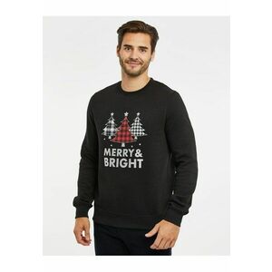 Bluza de trening cu tematica de Craciun Merry & Bright 5947 imagine