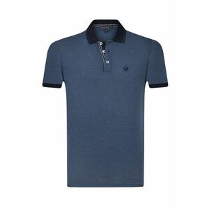 Tricou polo cu guler contrastant imagine