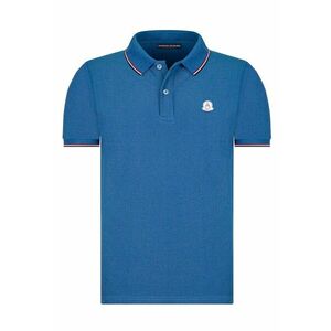 Tricou polo cu logo discret imagine