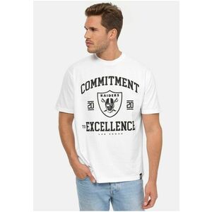 Tricou unisex relaxed fit NFL Raiders Commitment To Excellence 6285 imagine