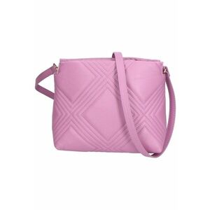 Geanta crossbody de piele - cu design matlasat imagine