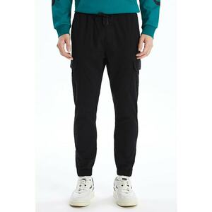 Pantaloni de trening cargo cu snur de ajustare in talie imagine