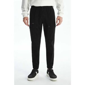 Pantaloni de trening cargo cu snur de ajustare in talie imagine