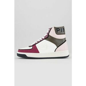 Pantofi sport high-top cu model colorblock imagine