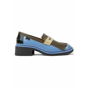 Pantofi loafer de piele cu model colorblock Taylor 653 imagine