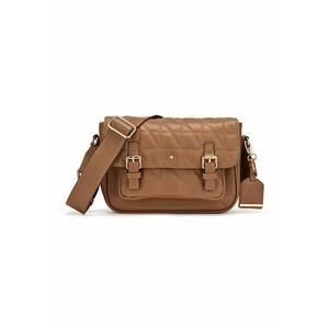 Geanta crossbody de piele cu aspect matlasat Frailea imagine