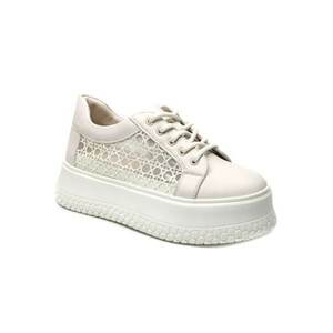 Sneakers dama W1W140030C 52 Z crem imagine