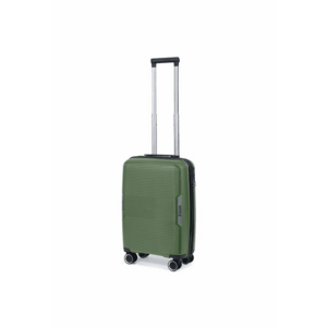 Troler de cabina Swinger - polipropilena - cifru TSA - 4 roti duble - 55 cm - verde imagine