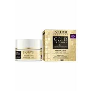 Crema de fata cu efect de lifting Remodeling Gold Peptides 70+ - 50 ml imagine