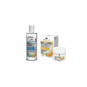 Set Crema antirid hidratanta 30+ Vitamin C Plus - 50 ml + Apa micelara Vitamin C Plus - 150 ml imagine